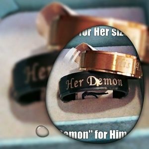 Wedding, partner, best Friend ring set.